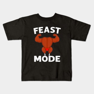 Feast Mode On Turkey Muscle Kids T-Shirt